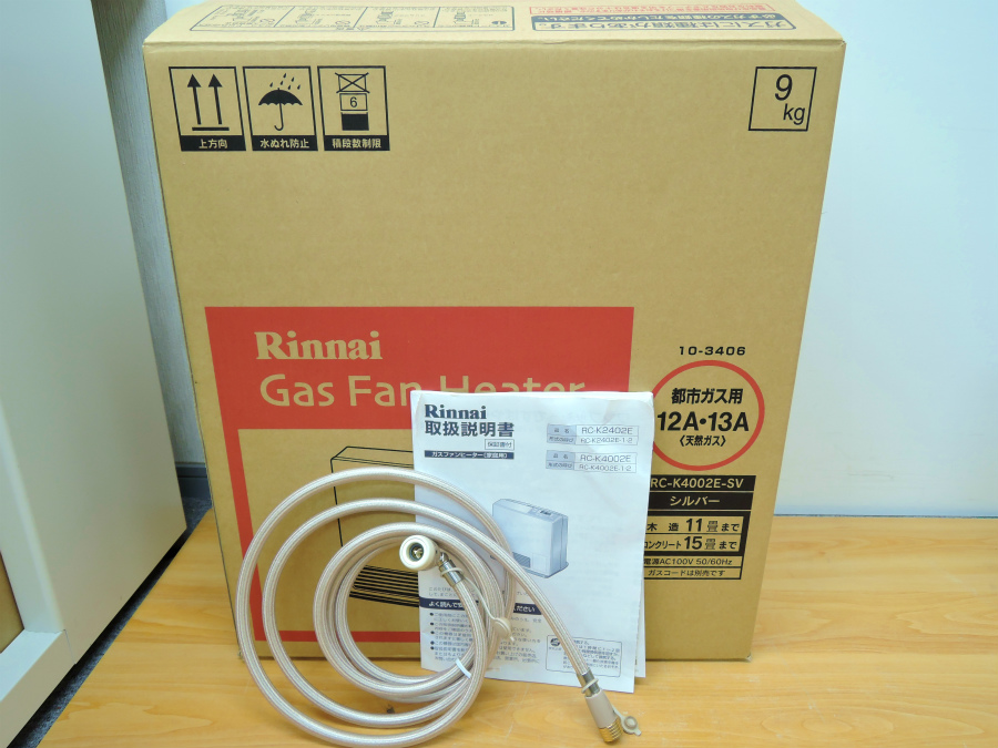 Rinnai * city gas gas fan heater 2011 year made *RC-K4002E-1: Real